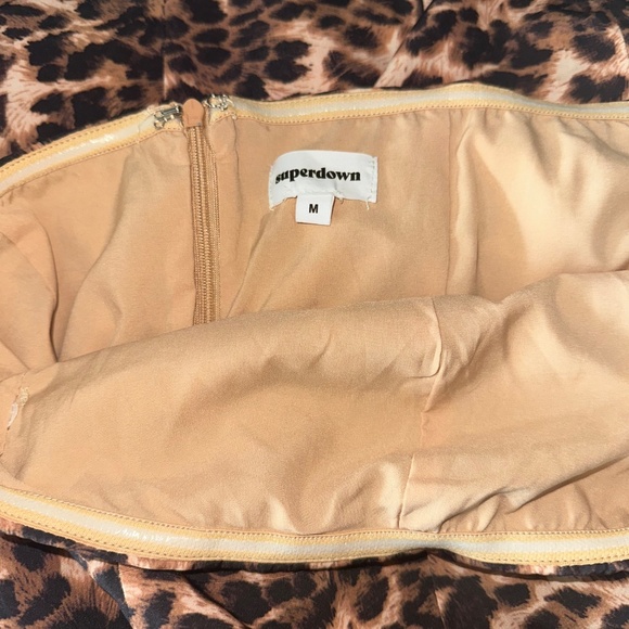 SUPERDOWN LEOPARD MINI DRESS - SIZE M - Picture 11 of 11